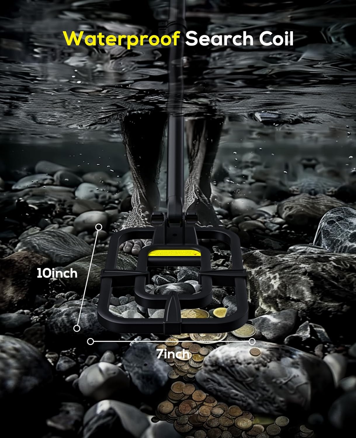 MegaDetector TX-620 Detector de Metales Profesional Descubra Tesoros Ocultos