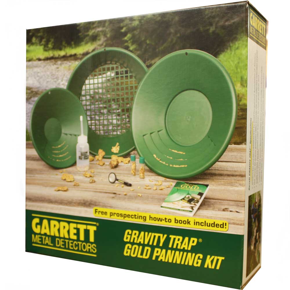 Garrett Gold Pan Kit / Kit de bateas para Oro en río