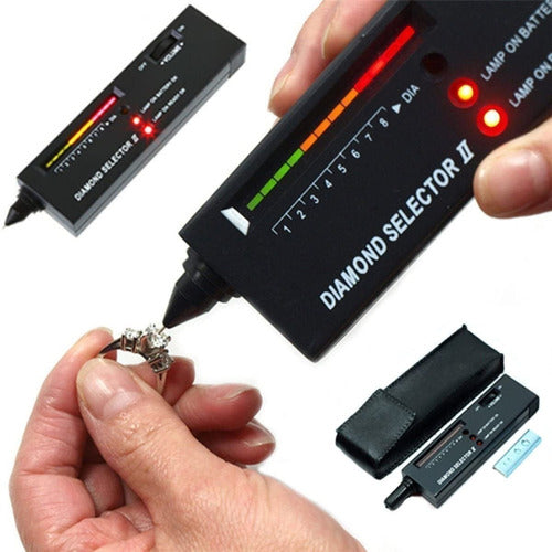 Detector De Diamantes Selector Ii V2 Digital Probador Diamond