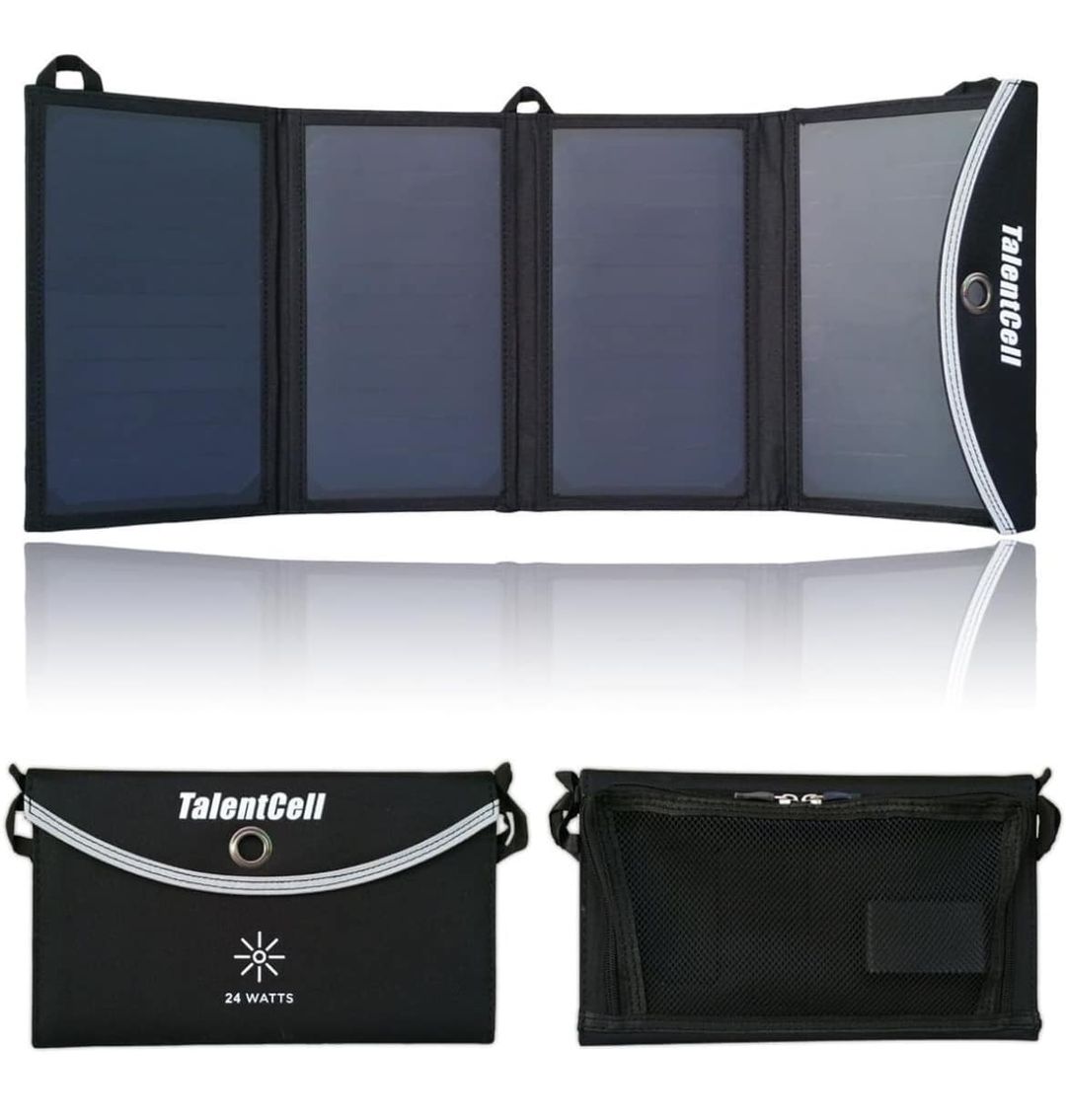 Combo Estacion De Carga Incluye 2 Focos Y Panel Solar 200w