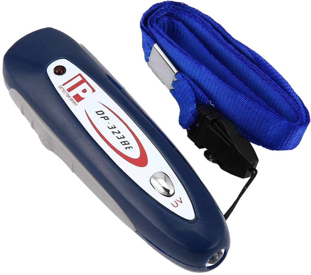 UproMax Detector de dinero portátil Upromax 2 en 1, minidetector de billetes falsos, comprobador de billetes, luz ultravioleta magnética, para dólares, euros