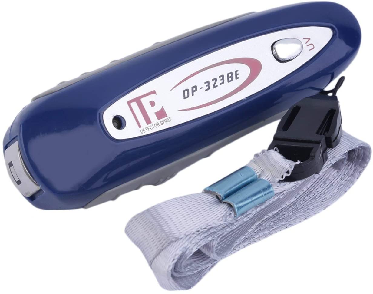 UproMax Detector de dinero portátil Upromax 2 en 1, minidetector de billetes falsos, comprobador de billetes, luz ultravioleta magnética, para dólares, euros
