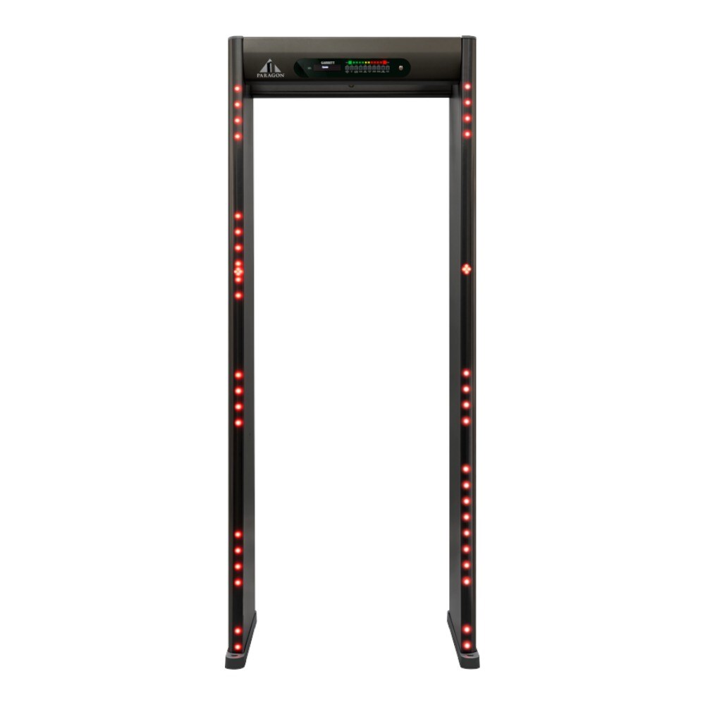 Arco detector de metales Garrett Paragon Detector de Metales de Paso 66 Zonas, Discriminación Eficaz.