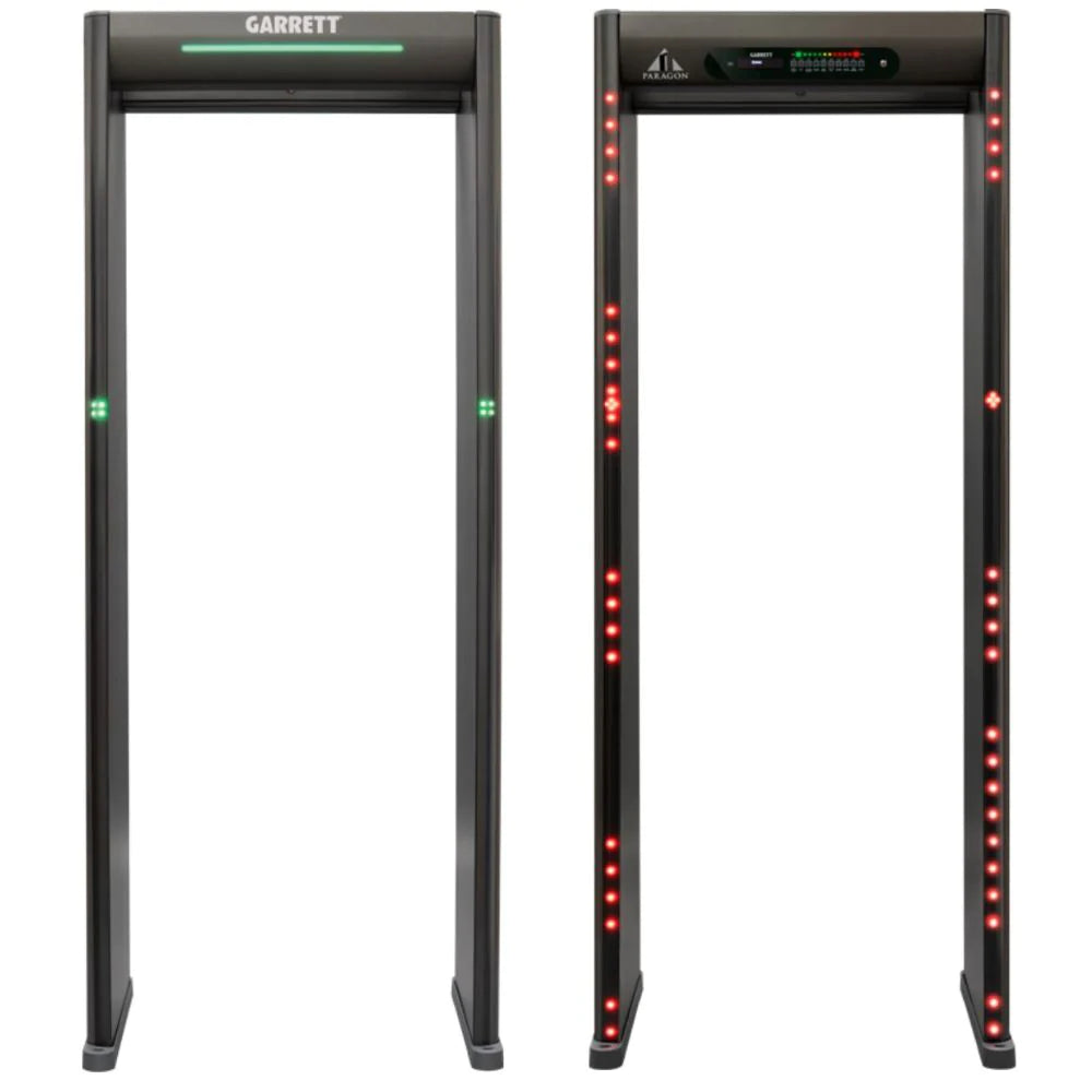 Arco detector de metales Garrett Paragon Detector de Metales de Paso 66 Zonas, Discriminación Eficaz.