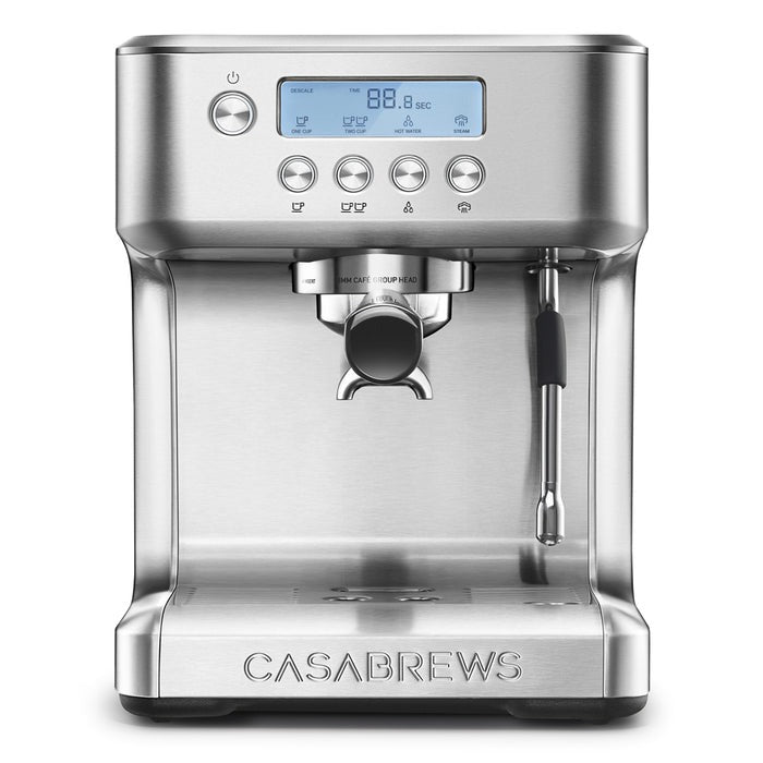 Cafetera CASABREWS ULTRA 20 bares de presión, con pantalla LCD.