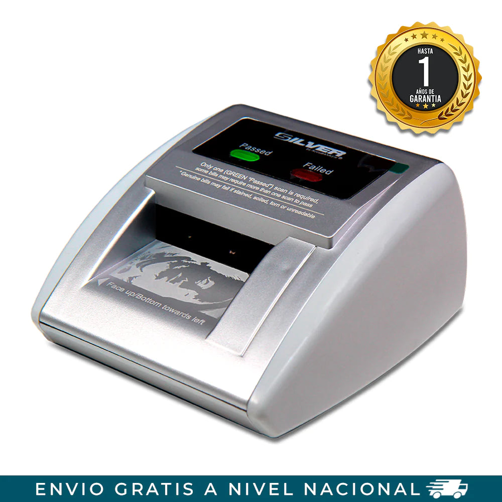 Detector Automático De Billetes Falsos  Silver Sd410