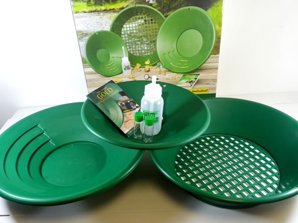 Garrett Gold Pan Kit / Kit de bateas para Oro en río