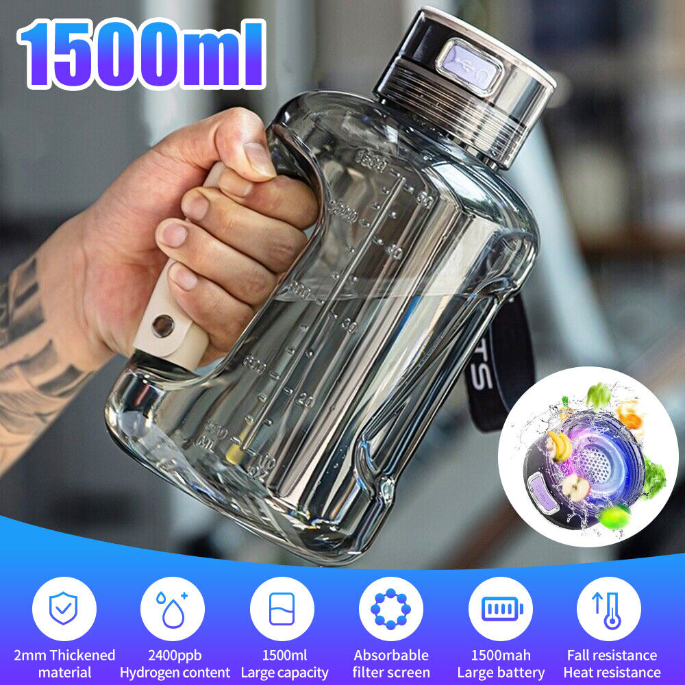Botella de agua de hidrógeno de 50 onzas 1.5L con la última tecnología