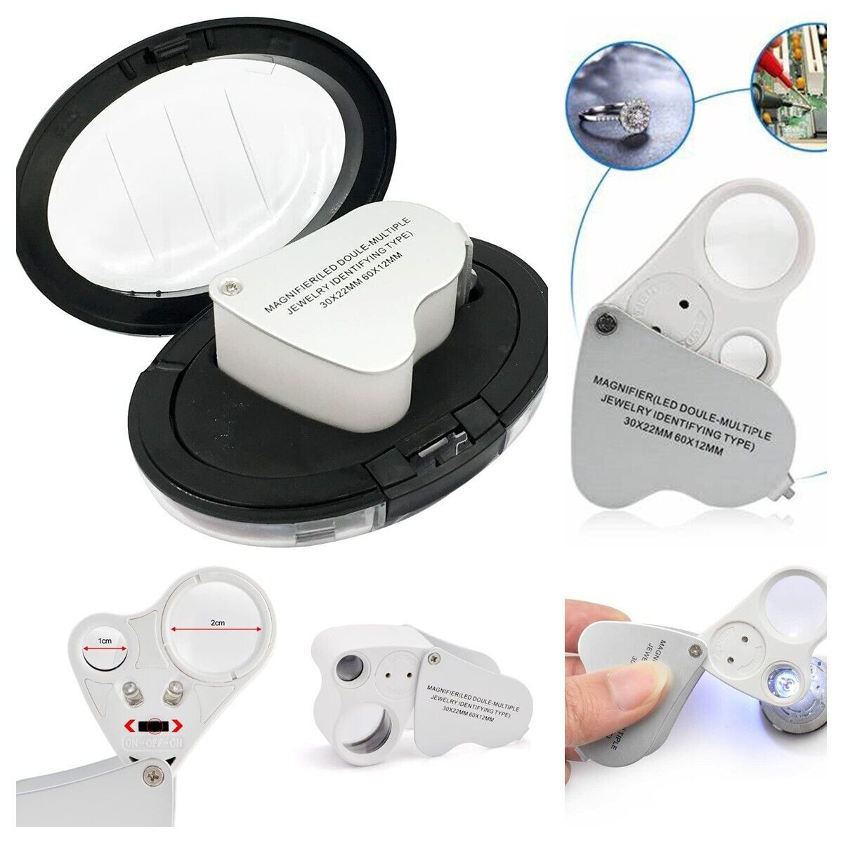 Detector De Diamantes Selector Ii V2 Digital Probador Diamond