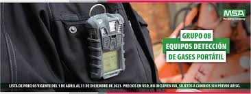 ALTAIR ® 5X Detector Multigas Para LEL, O2, CO, H2S con Bluetooth Pantalla Monocromática BAJO PEDIDO