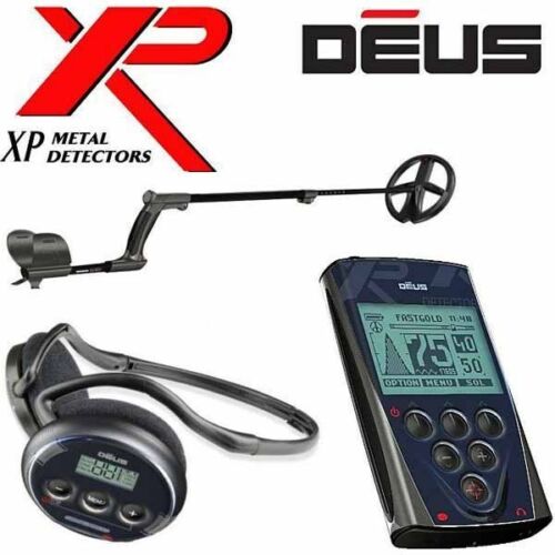 Deus XP Metal Detector - Detector de Metales Inalámbrico Monedas Joyas Pepitas Oro