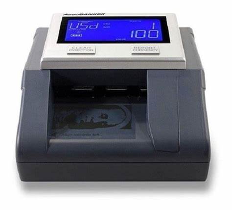 D585 ACCUBANKER DETECTOR BILLETES FALSOS MULTI MONEDA AUTOMÁTICA