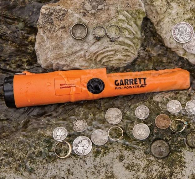 Detector de metales Garrett Pro Pointer AT, Anaranjado