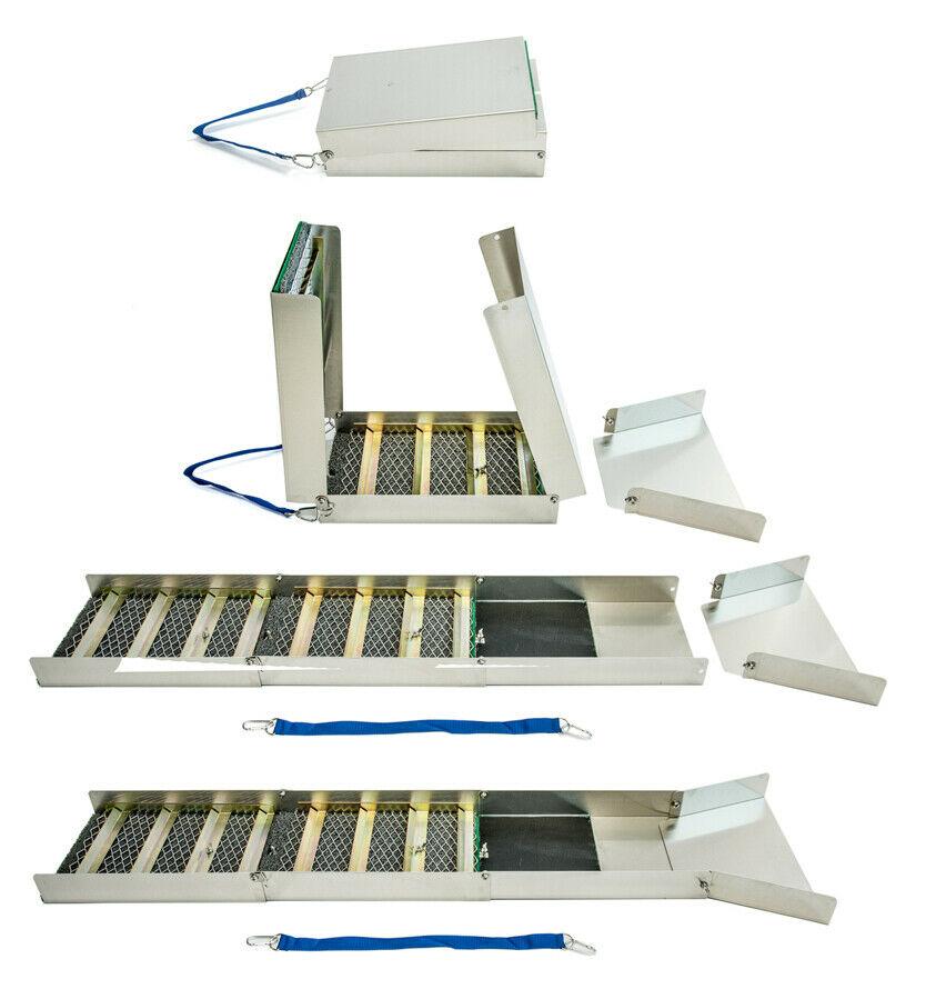 SLUICE BOX - Canalón De Aluminio Retráctil Para Lavar Oro