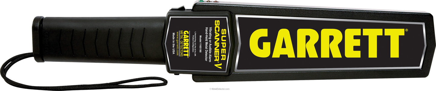 GARRETT SUPER SCANNER DETECTOR DE METALES ARMAS - impomax