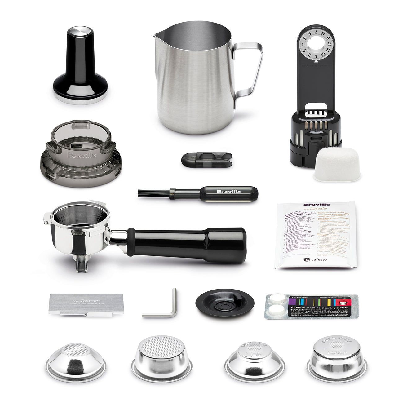 Breville Barista Express BES870XL - Máquina de café expreso, acero inoxidable