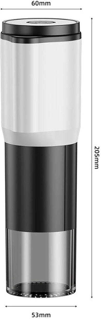 Amolador portátil genérico, molienda automática de molino de café para viajes.