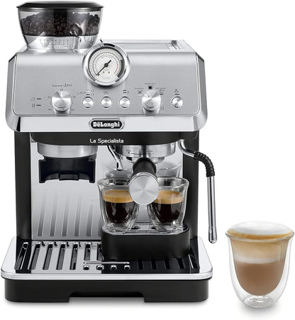 De'Longhi La Specialista Arte Cafetera de Espresso, Acero Inoxidable/Negro