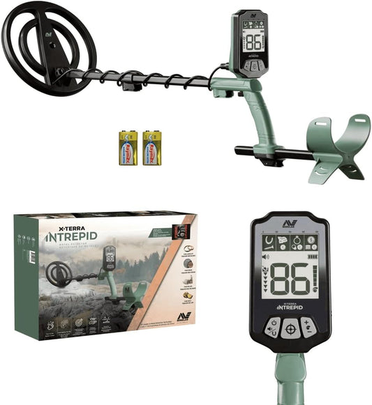 MINELAB X-Terra Intrepid, detector de metales profesional de localización precisa todo terreno