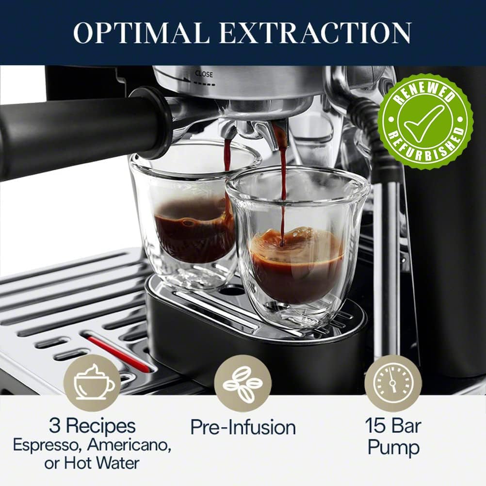 De'Longhi La Specialista Arte Cafetera de Espresso, Acero Inoxidable/Negro