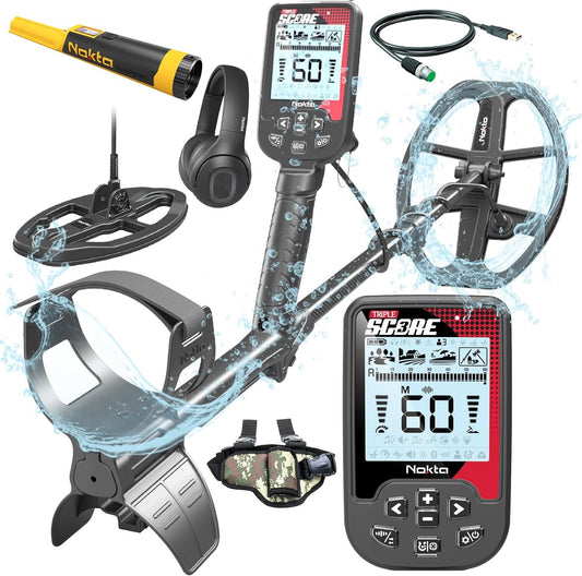 Nokta Triple Score PRO Pack Detector de metales con PINPOINTER