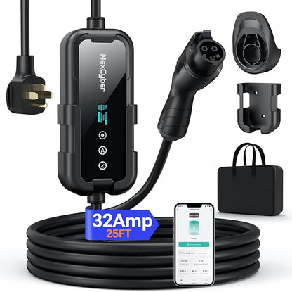 Cargador Inteligente Ev Nexcyber Za20-u007kbf-f001 Nivel 2 32a