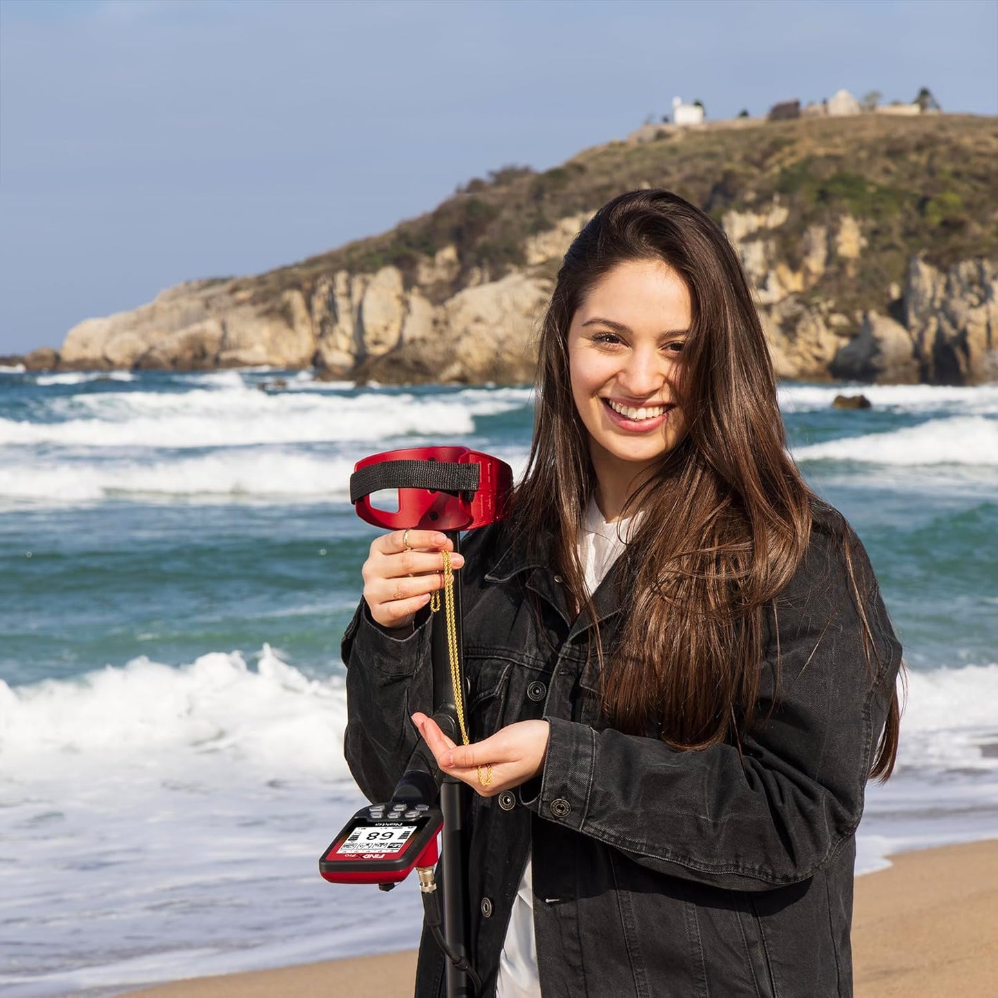 Nokta Findx Pro excelente para principiantes sumergible hasta 5m.