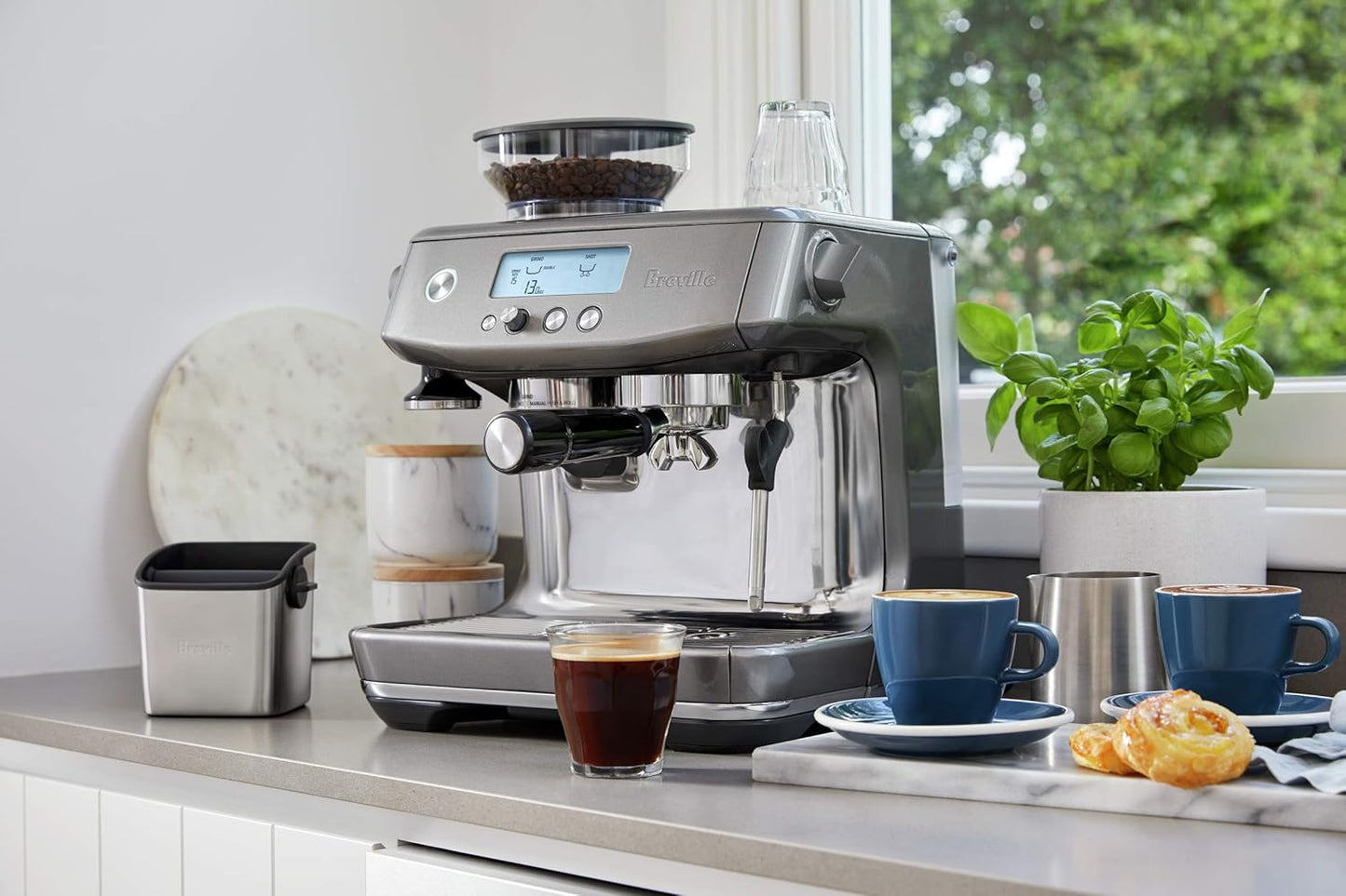 Cafetera Breville Barista Pro - Máquina de café espresso