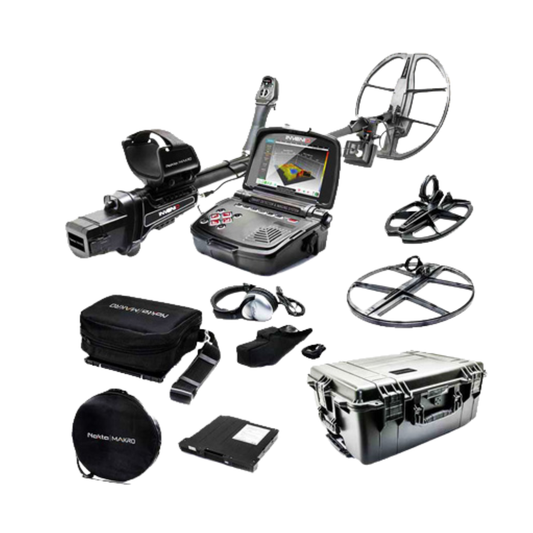 Nokta Invenio Pro - Detector de metales de gran alcance Pro Pack