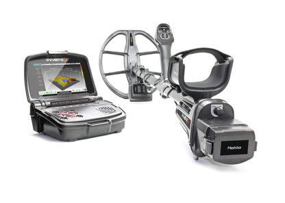 Nokta Invenio Pro - Detector de metales de gran alcance Pro Pack