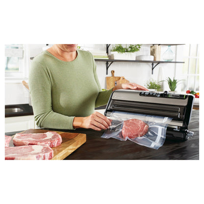 Empacadora al Vacio FoodSaver FMS 5200 nueva generación Semi Industrial Sellado 2-en-1 - impomax