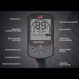 EQUINOX 900 MINELAB MULTI IQ DETECTOR METAL ORO PEPAS POLVO VIBRACIÓN (BAJO PEDIDO)