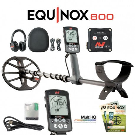 Minelab Equinox 800 Multi Iq De Detector Metal Oro Entierro - impomax