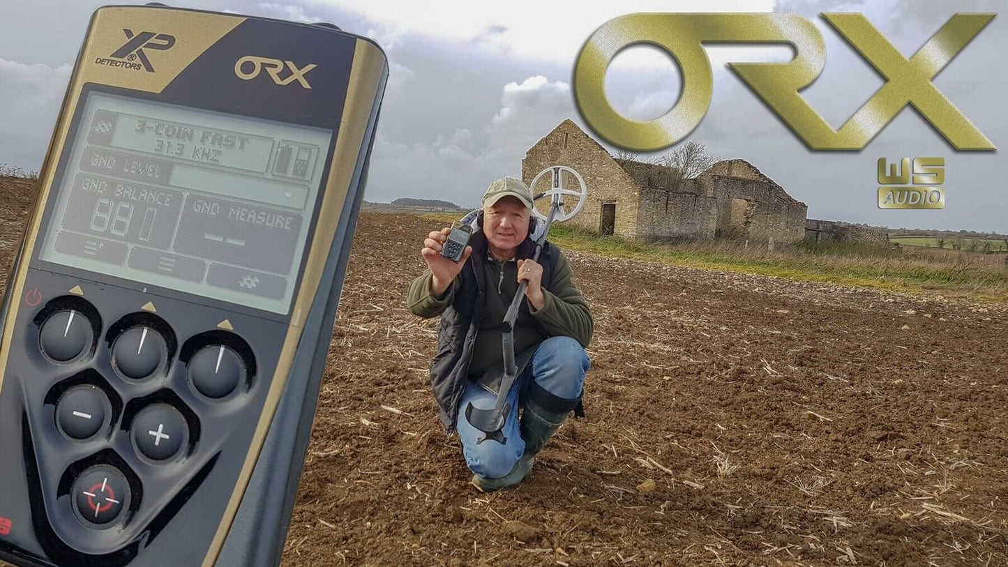ORX XP METAL DETECTOR - Detector de Metales Inalámbrico con Bobina Eliptica (BAJO PEDIDO)
