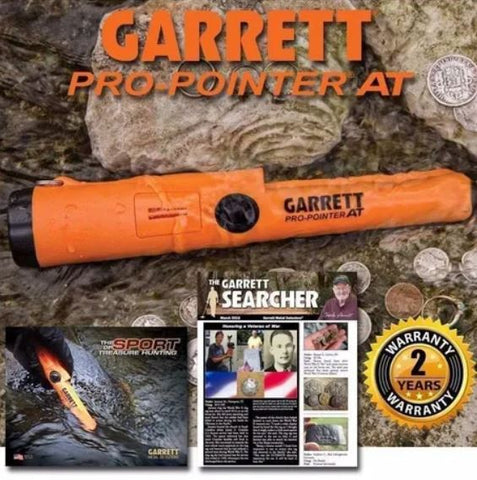 Detector de metales Garrett Pro Pointer AT, Anaranjado