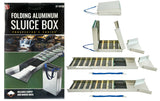 SLUICE BOX - Canalón De Aluminio Retráctil Para Lavar Oro